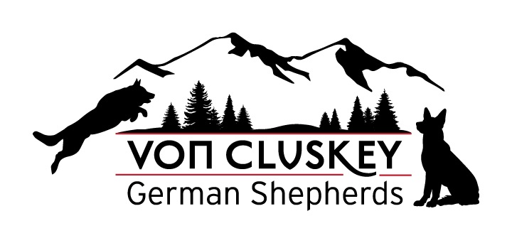 Logo for Von Cluskey German Shepherds